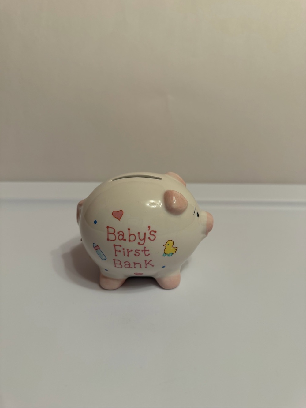 RUSS Baby’s Girls First Piggy Bank